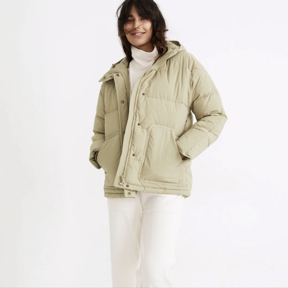 MADEWELL Holland Quilted Puffer Parka Sz.XXS